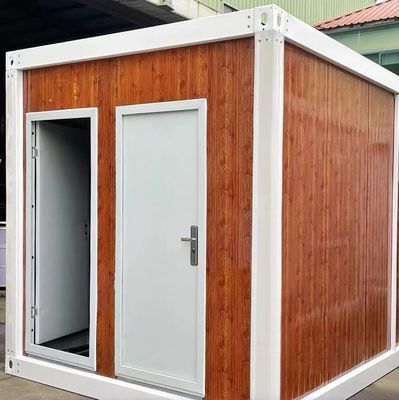 Casa portátil Casitas pequeñas listas para el envío Contenedor plegable Cottage con en 20 pies o 40 pies