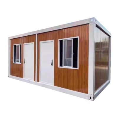 Casa portátil Casitas pequeñas listas para el envío Contenedor plegable Cottage con en 20 pies o 40 pies