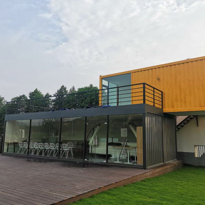 Moderno fácil de ensamblar Lowes Prefab Home Kits Casa con ventana corredera de PVC