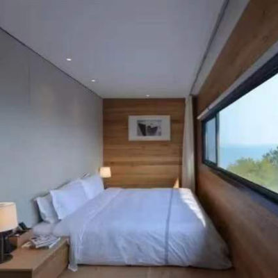 Moderno fácil de ensamblar Lowes Prefab Home Kits Casa con ventana corredera de PVC
