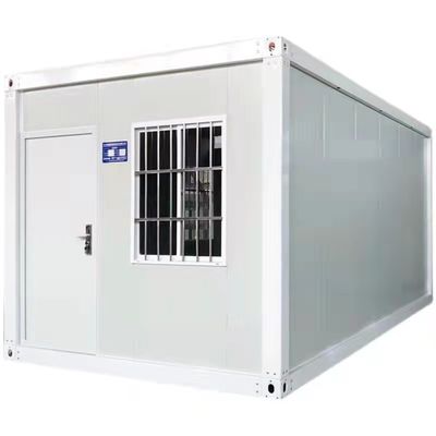 Casa de contenedores modular prefabricada personalizada con ventana corredera de PVC