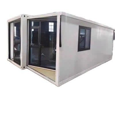 Casa prefabricada de acero ligero expandible Casa de contenedores para oficinas