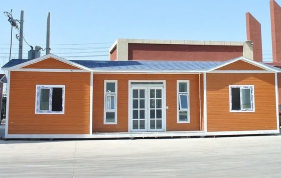 Casa de contenedores de lujo de acero 20 pies 40 pies casas prefabricadas modulares expandibles
