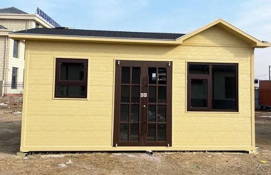 Casa de contenedores de lujo de acero 20 pies 40 pies casas prefabricadas modulares expandibles