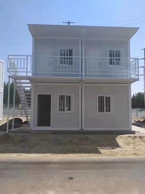 Contenedor de oficina portátil de 20 pies o 40 pies Contenedor modular Estructura de oficina móvil