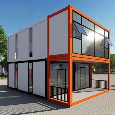 Solución de casas de contenedores prefabricadas de 18 mm de cartón MGO con soporte en línea