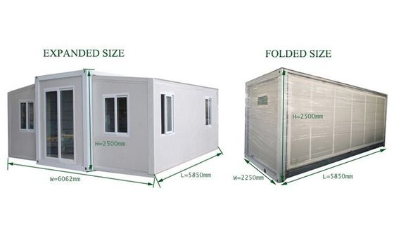 Color personalizado Ventana de vidrio templada doble Almacén prefabricado Modular
