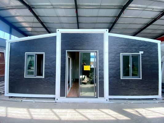 Color personalizado Ventana de vidrio templada doble Almacén prefabricado Modular