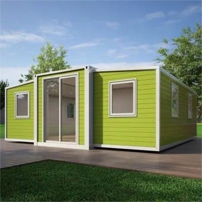 Casa de contenedores móvil de diseño moderno para la transformación de la oficina en el hogar