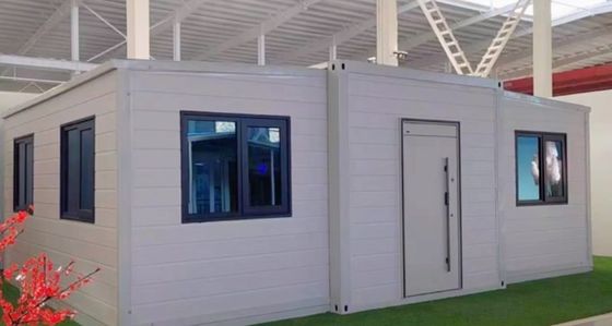Casa de contenedores de lujo personalizada 30 años Vida útil Contenedor prefabricado expandible