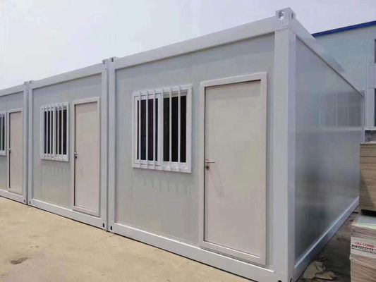 Vivienda Casa de contenedores de paquetes planos con ventana corredera de diseño tradicional de PVC