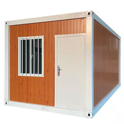 Fácil de montar casa de contenedores desmontable Booth Panel de sandwich de acero para venta de cabinas