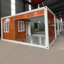 Panel de sándwich de construcción rápida Contenedor de vivienda prefabricado Casa pequeña para diseño moderno