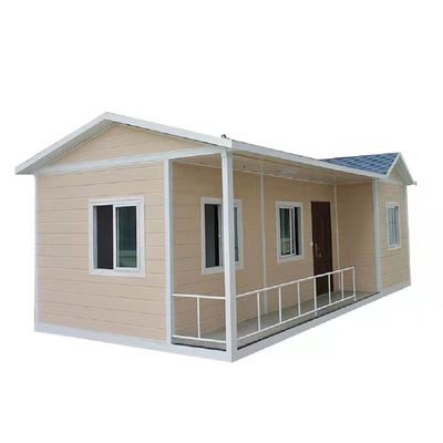 Prefabricado Modular Tiny Container Van House con marco de acero galvanizado