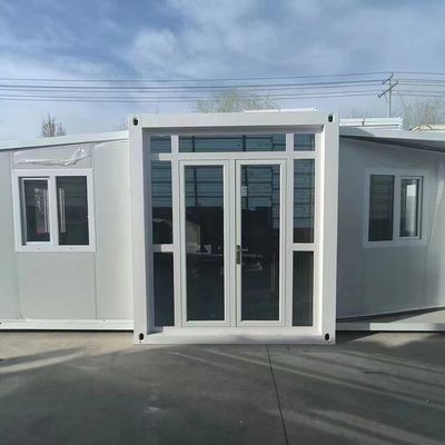 Taller Almacén 20FT 40FT Moderno de acero prefabricado pequeña casa móvil modular expandible