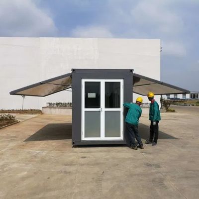Casa de contenedores modular prefabricada estándar de 20 pies/40 pies para la construcción de almacenes de talleres