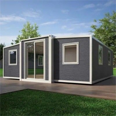 Casa de contenedores prefabricada expandible para la casa 20ft y 40ft polígono prefabricado