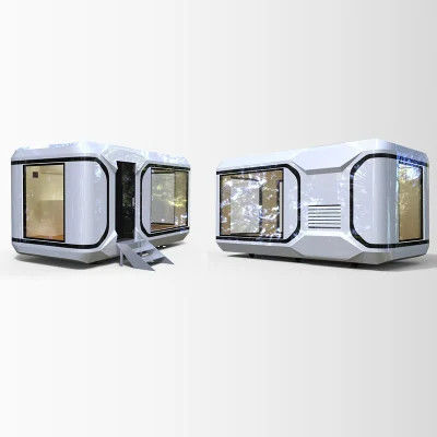 Casa móvil de lujo prefabricada para 20 pies 40 pies.