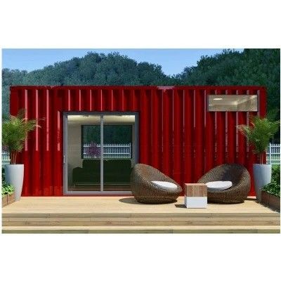 20 pies / 40 pies Prefabricado Modular Container Casa Solución de oficina para el hogar