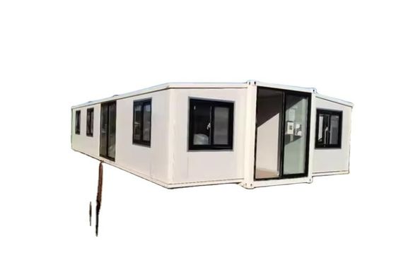 Casa de contenedores móvil prefabricada de 20 pies con diseño de dormitorio y dormitorio