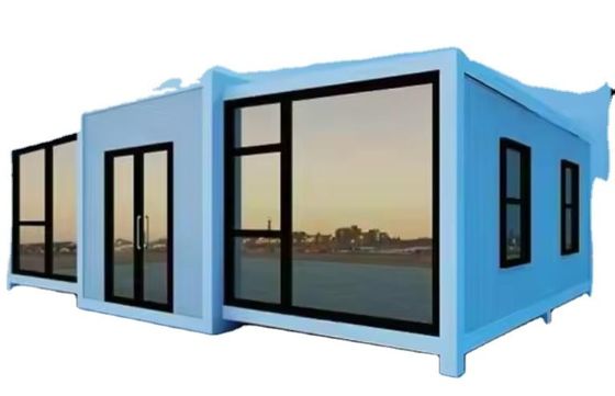 Casa de contenedores móvil prefabricada de 20 pies con diseño de dormitorio y dormitorio