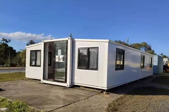Casa de contenedores móvil prefabricada de 20 pies con diseño de dormitorio y dormitorio