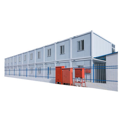 Diseño 2022 Prefabricado 20 pies de acero desmontable Contenedor de paquete plano Casa de montaje rápido