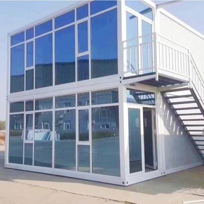 Casas de contenedores plegables de 20 pies Casas al aire libre cobertizos prefabricados Almacenamiento para versátiles
