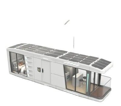 Casa prefabricada de lujo Contenedor para cápsula espacial solar