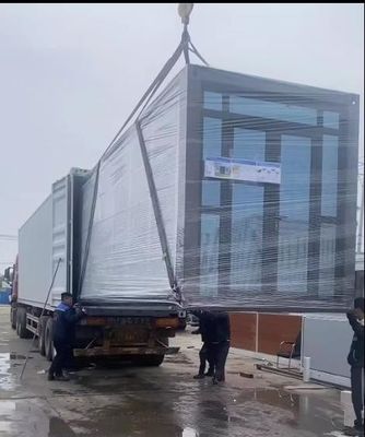 Casa de contenedores móvil prefabricada de 20 pies con diseño de dormitorio y dormitorio