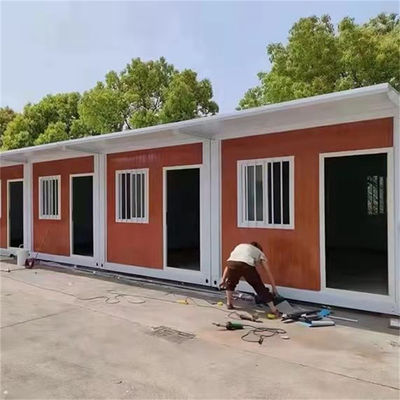 Edificio de oficinas REACHTOP Contenedor de vivienda de paquetes planos Caja de guardia Casa de contenedores modular