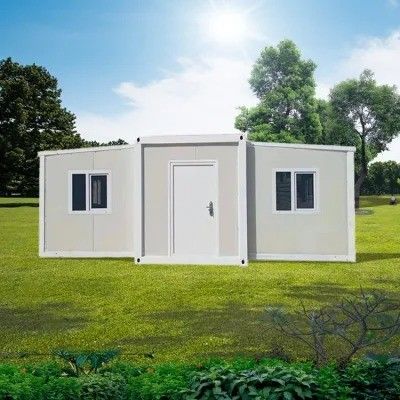 Casa de contenedores prefabricada expandible Solución de vivienda ecológica