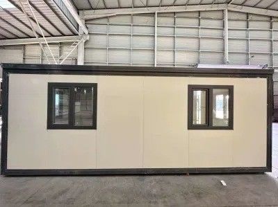 Casa de contenedores expandible moderna para edificio de oficinas personalizado 20 pies o 40 pies