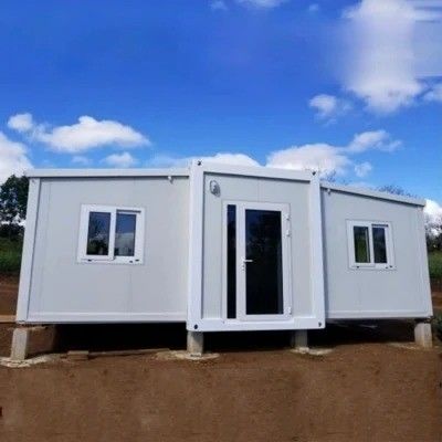 Casa prefabricada de lujo plegable de 20 pies de color personalizado