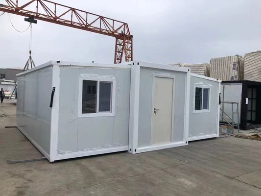 Vivienda móvil Contenedor de paquete plano para vivir portátil en contenedor de 20 pies