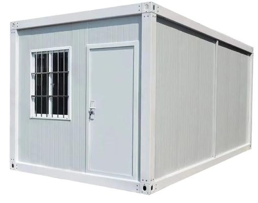 Casa de contenedores de 20 pies de tamaño plano Contenedores prefabricados Casas de campamento con desmontables