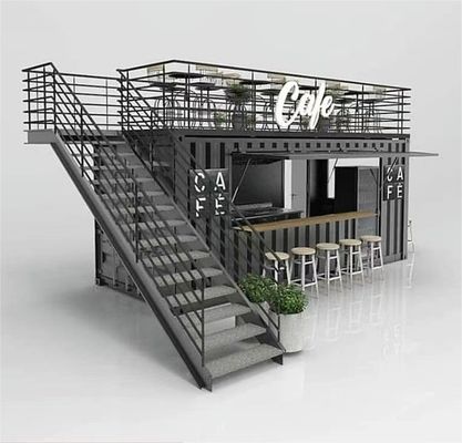 Tienda de café modificada portátil para taller
