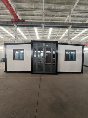 Casa de acero de 3 dormitorios en 1 con contenedores