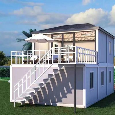 Casa de contenedores móvil de lujo para oficinas flexibles