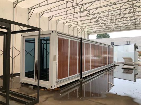 Home Oficina Panel de sándwich Contenedor modular Casa Diseño de construcción sencillo y rápido