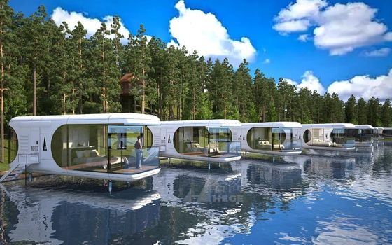 Hotel Modern Simplicity Personaliza cápsula espacial prefabricada con un alto rendimiento