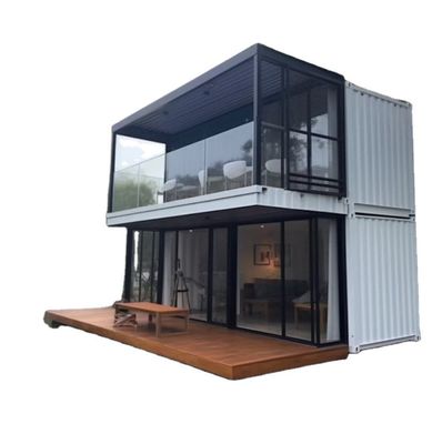 20ft/40ft Cuadro de acero galvanizado Acero ligero Contenedor desmontable Casa prefabricada