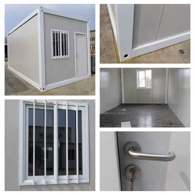 Casa de contenedores desmontable de 20 pies para hotel 6000*3000*2800 mm Instalación sin complicaciones
