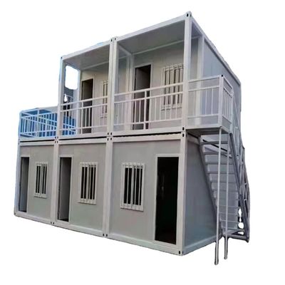 Casa moderna de contenedores para 2 pisos Casas prefabricadas