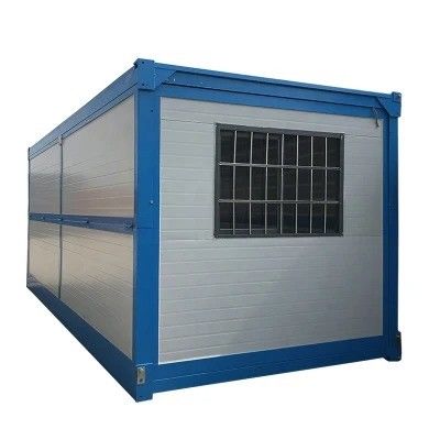 Puerta de acero Casa de contenedores para viviendas pequeñas y sala de estar en casas plegables