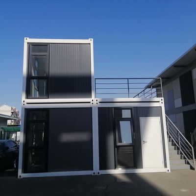 Casas de contenedores desmontables de acero galvanizado para alojamiento prefabricado