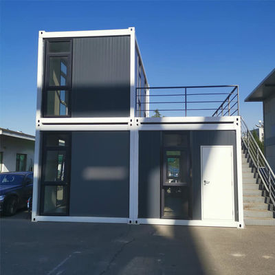Casas de contenedores desmontables de acero galvanizado para alojamiento prefabricado