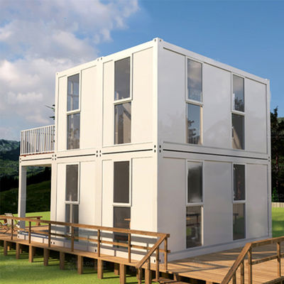 Casas de contenedores desmontables de acero galvanizado para alojamiento prefabricado