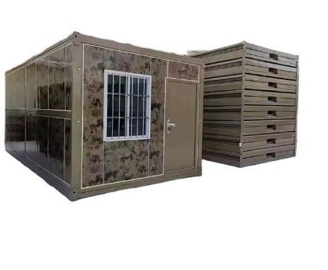 Casa de contenedores de paquetes plegables personalizados con estilo moderno simple