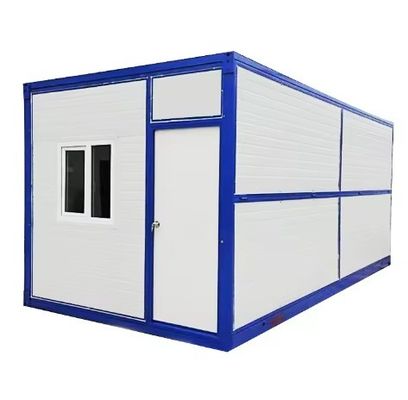 30 años de vida Puerta de acero Casa de contenedores reciclada Casa prefabricada personalizada Pequeño paquete plegable